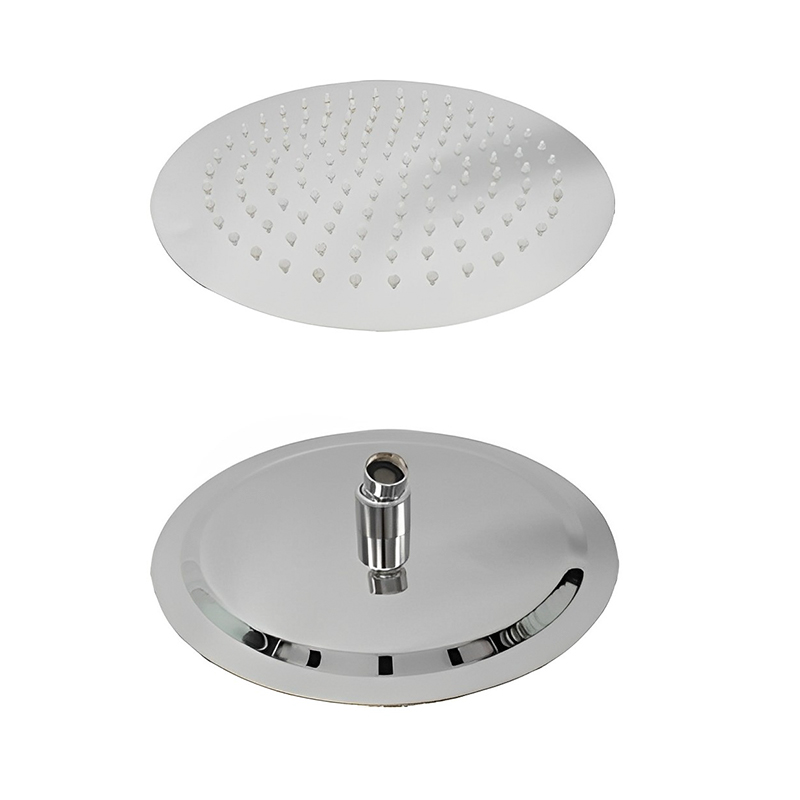 OJ-R010 Täysikokoinen pyöreä design Kylpyhuoneen yläsuihku ruostumattomasta teräksestä valmistettu suihkupää